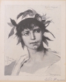 Foto 2: Martin Hönemann (1858-1937): 2 x Graphiken - Künstlerhanddrucke, Pendants Frauen-Porträts, nach Gemäldevorlagen Theodor von der Beek (1838-1921) und Schulz