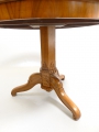 Foto 2: Runder Biedermeier Tisch, in Kirschbaum