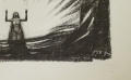 Foto 3: Unbekannt: Graphik - Lithographie, Titel Das Gebet, 20. Jahrhundert