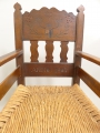 Foto 3: Paar Armlehnstühle, norddeutsch - Worpswede, datiert 1805, in Eiche