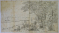 Unbekannt: Graphik - Lithographie, "Die Abendseite des neapolitanischen Golfs, oder der Pausilipp", 19. Jahrhundert