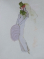 Foto 4: Annemarie Strupat: 5 Aquarelle, Brautkleider-Entwürfe, Mitte 20. Jahrhundert