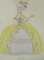 Foto 4: Annemarie Strupat: 7 Aquarell-Zeichnungen, Rokoko-Mode, Kostüm-Entwürfe von 1710-1888, Mitte 20. Jahrhundert