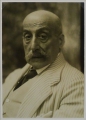 Foto 1: Historische Aufnahme Max Liebermann, Porträtfoto als Autogramm-Karte, Stempel Tansocean Berlin, 20. Jahrhundert