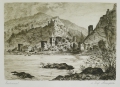 Foto 2: Bernhard Mannfeld (1848-1925): 8 x Graphiken - Radierungen, Stadt- und Landschafts-Veduten