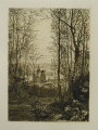 Foto 4: Bernhard Mannfeld (1848-1925): 8 x Graphiken - Radierungen, Stadt- und Landschafts-Veduten