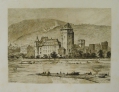 Foto 6: Bernhard Mannfeld (1848-1925): 8 x Graphiken - Radierungen, Stadt- und Landschafts-Veduten