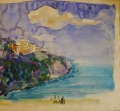 Foto 2: Heinrich Sussmann (1904-1986): 5er Satz Aquarelle, Landschafts- und Orient-Szenen
