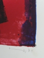 Foto 2: Volker Benninghoff (1921-2009): Graphik - Offsetlithographie, Napoleon, datiert 1974