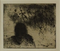 Foto 2: Peter Ouart: 5 x Graphiken - Radierungen, abstrakte Porträts, datiert 1988/89, Berlin