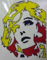 Foto 1: Werner Berges (* 1941): Graphik - Siebdruck, Pop Art - Mannequin, Entwurf Deutsche Industrieausstellung Berlin 1969