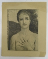 nach Arnold Böcklin (1827-1901): Graphik - Stich: "Die Quelle", von Max Klinger, 1889