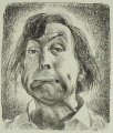 Foto 5: Johannes Grützke (* 1937): auf 7 Blättern 9 Graphiken - Lithographien (2 Doppelblätter), aus Bildserie, Drucke von 1987-1994