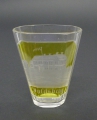 Badeglas, um 1900, Vedute "Inselsberg"
