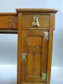 Foto 2: Jugendstil Damen-Schreibtisch, um 1910, in heller Eiche