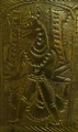 Foto 9: Messing Becher, wohl Indien, Ende 19. Jahrhundert / Anfang 20. Jahrhundert, ziselierter asiatischer Dekor