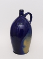 Foto 1: Steinzeug Blauschürzenflasche, Bürgel, 19. Jahrhundert