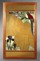 Foto 1: Großes Jugendstil Bleiglasfenster, um 1910