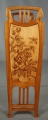 Foto 2: M.L. Claß: Jugendstil Blumenbank / Bank, um 1900, in Kirschbaum