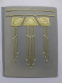 Foto 1: Jugendstil Stoff-Faltmappe, um 1910