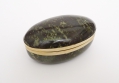 Serpentin Schmuckdose, um 1900