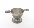 Foto 1: Zinn Henkel-Schale, um 1900