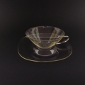 Foto 2: Heinrich Löffelhardt (1901-1979): Glas Teeservice, Jenaer Glas, Schott & Gen., Mainz