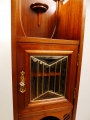 Foto 2: Jugendstil Pfeilerschrank, um 1910, in Nussbaum