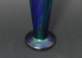 Foto 5: Jugendstil Glas Vase, wohl Frankreich, um 1910, Lüsterglasur, signiert