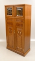 Foto 2: Jugendstil Salonschrank / Beistellschrank / Vertiko, in heller Eiche, um 1910
