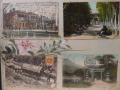 Foto 6: Japanisches Lack Postkarten-Album / Reisealbum, Jahrhundertwende - um 1900, auf Seidenmalerei
