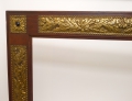 Foto 2: Jugendstil Rahmen / Spiegelrahmen, um 1910, in Eiche, mit Messing-Applikationen
