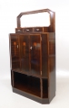 Foto 2: Art Deco Aufsatzmöbel / Salonschrank, in Edelholz, Ausführung Raumkunst - Werkstätten für Kunstgewerbe - Dresden, Entwurfsmöbel (wohl Bruno Paul)