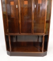 Foto 5: Art Deco Aufsatzmöbel / Salonschrank, in Edelholz, Ausführung Raumkunst - Werkstätten für Kunstgewerbe - Dresden, Entwurfsmöbel (wohl Bruno Paul)