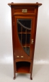 Foto 2: Jugendstil Pfeilerschrank, um 1910, in Mahagoni