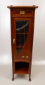 Foto 2: Jugendstil Pfeilerschrank, um 1910, in Mahagoni