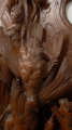 Foto 6: Ein Paar große Jagd-Wandappliken / Stilleben-Reliefs, 19. Jahrhundert, Nussbaum geschnitzt