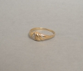 Ring, 20. Jahrhundert, 333er Gold