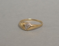 Foto 2: Ring, 20. Jahrhundert, 333er Gold