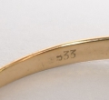 Foto 4: Ring, 20. Jahrhundert, 333er Gold