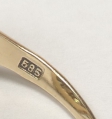 Foto 3: Ring, um 1920, 585er Gold, mit Turmalin