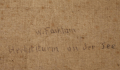 Foto 4: Wilhelm Facklam (1893-1972): Öl-Gemälde, Herbststurm an der See, datiert 1923