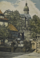 Foto 2: Kurt Mücke (1885-1940): große Grafik - Farbradierung, Sondershausen Schloss