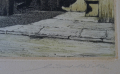 Foto 3: Kurt Mücke (1885-1940): große Grafik - Farbradierung, Sondershausen Schloss